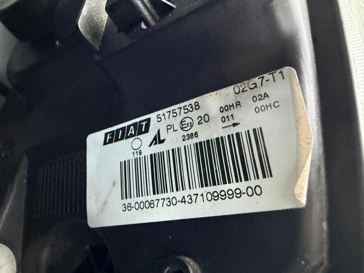 Fiat Bravo 198 original Scheinwerfer links Halogen 51757538 BJ07